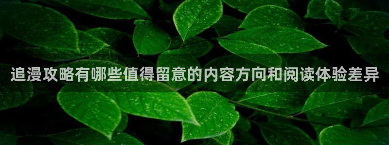 七七漫画人气漫画排行：追漫攻略有哪些值得留意的内容方向和阅读体验差异